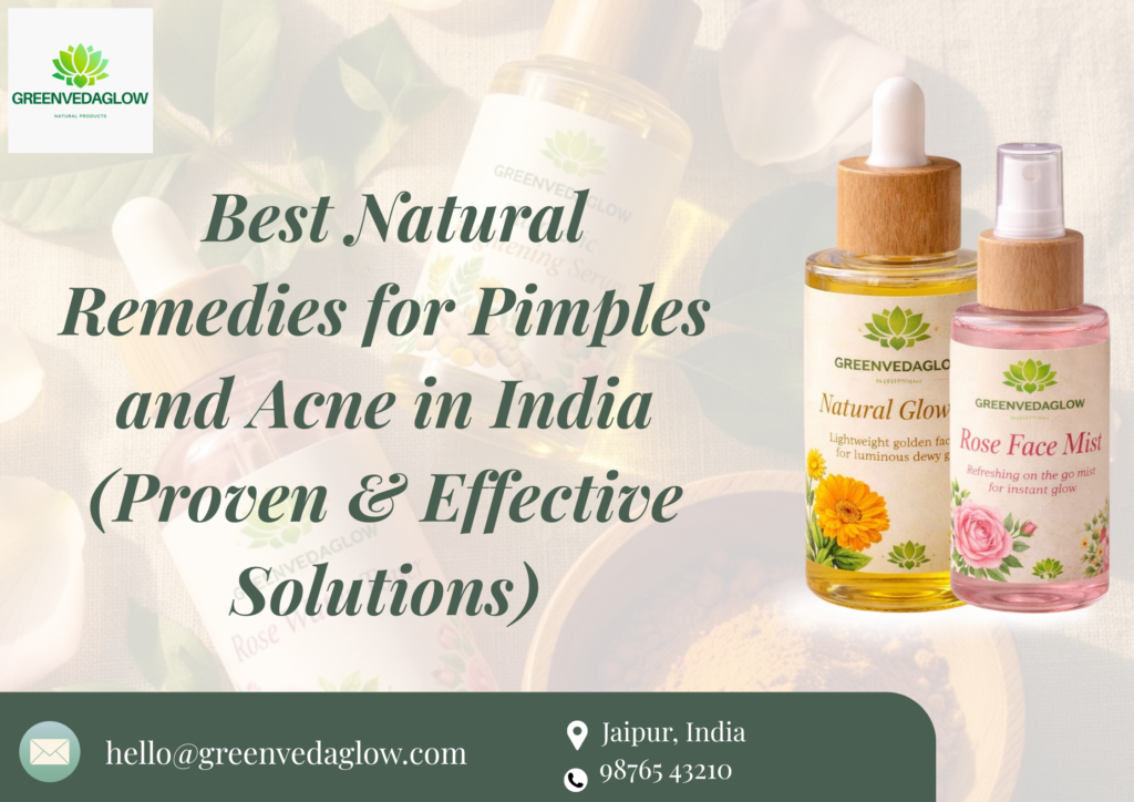 Best natural remedies for pimples and acne in India